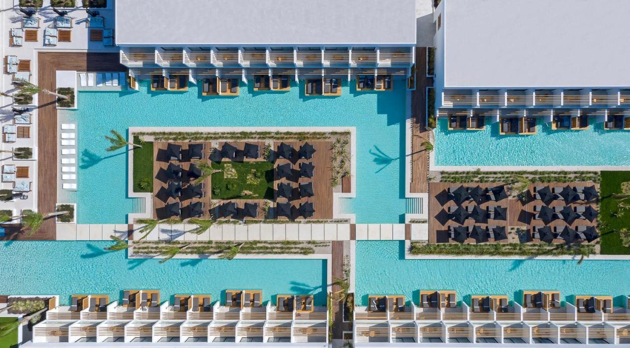 D' Andrea Lagoon All Suites - Adults Only Мармари Экстерьер фото Aerial view of the hotel